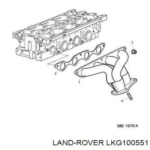 Прокладка випускного колектора Glaser X5168001 ціна, від 3.41 USD