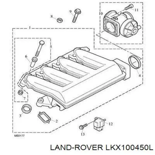 Купити LKX100450L Land Rover 