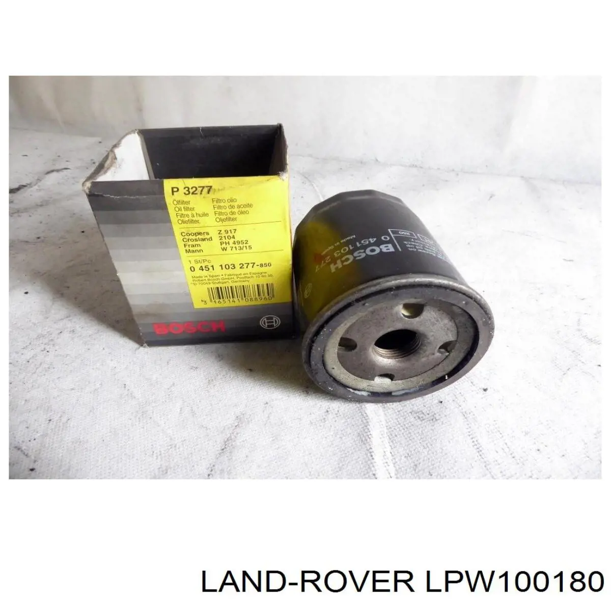 Фільтр масляний LPW100180 Land Rover