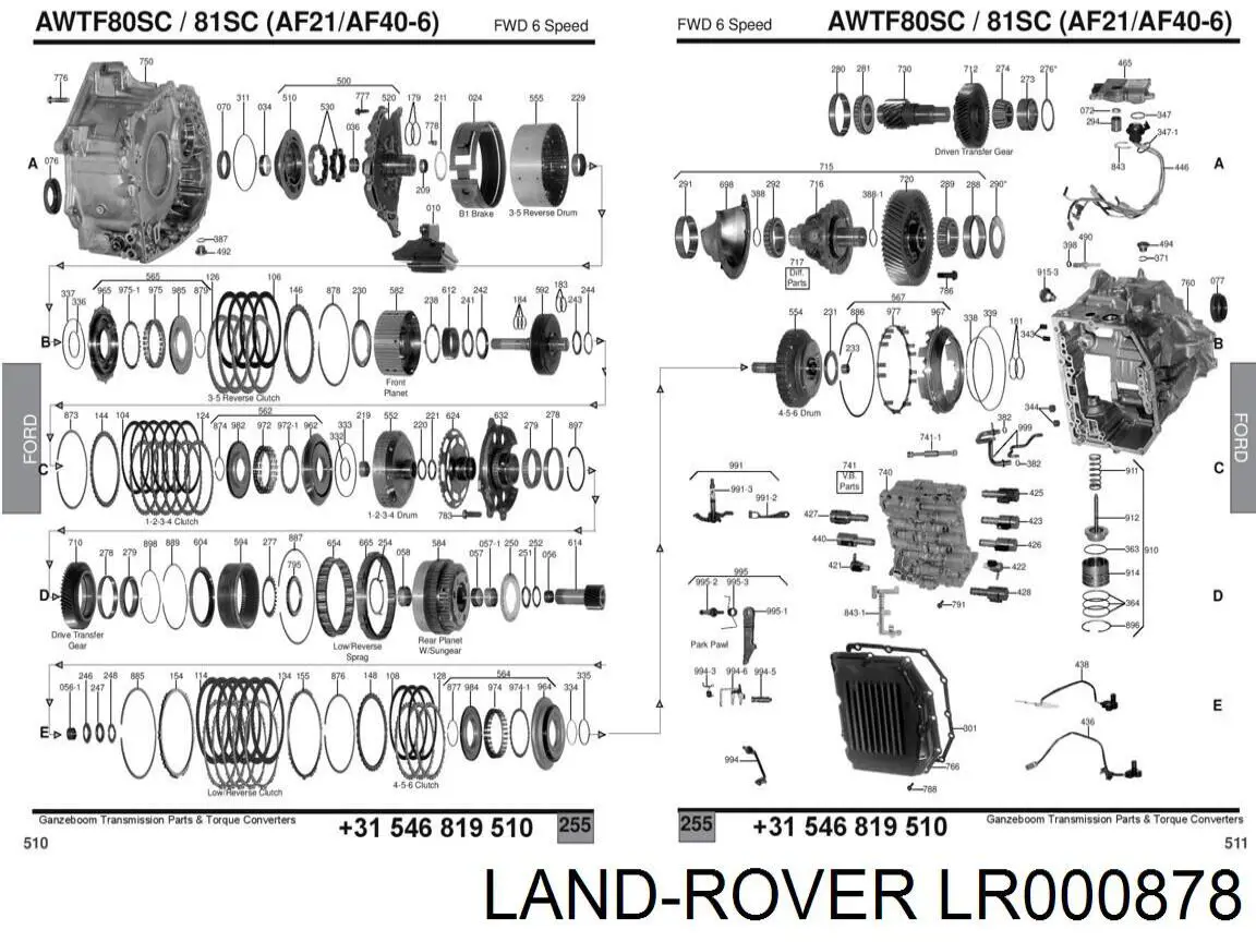 LR000878 Land Rover 