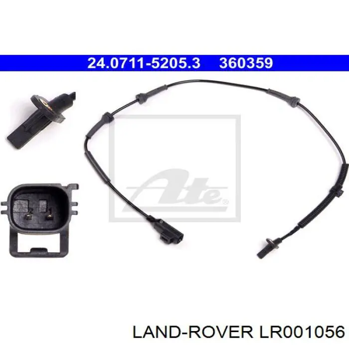 Датчик АБС (ABS) передній Land Rover Freelander 2 (L359) (Land Rover Фрілендер)