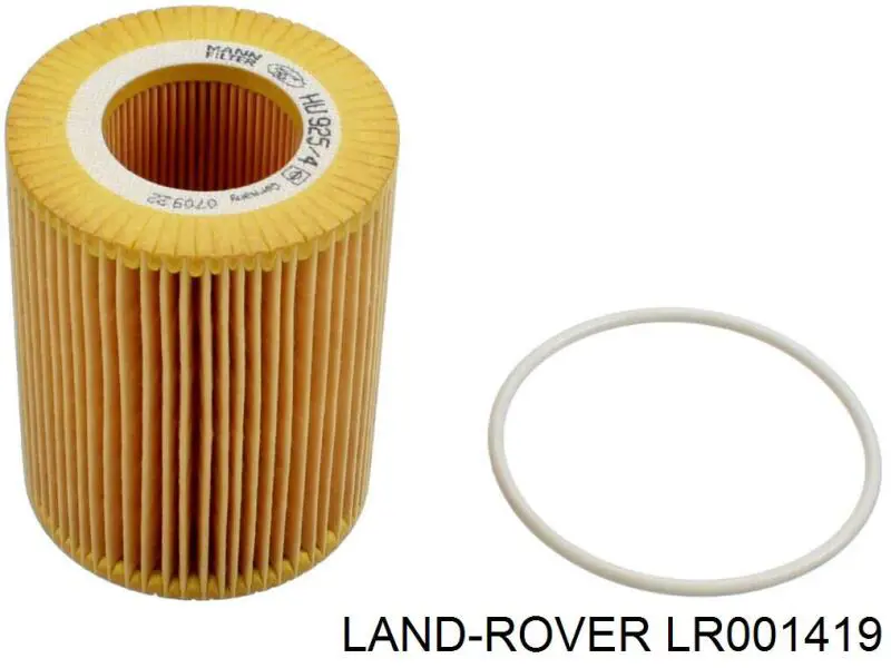 LR001419 Land Rover фільтр масляний