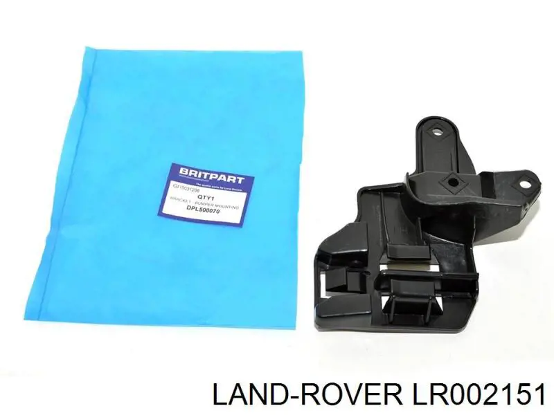 Праве кріплення переднього бампера Land Rover LR002151 ціна, від 18.73 USD