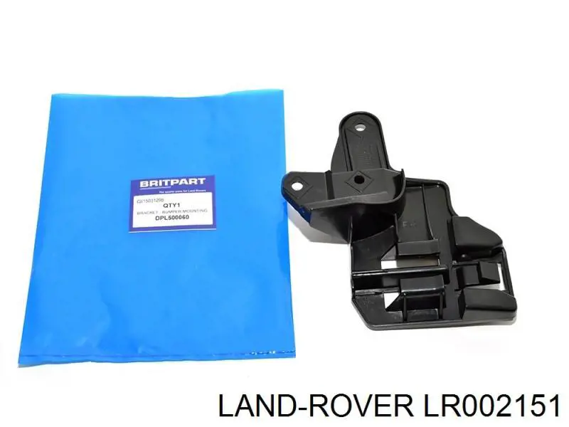 LR002151 Land Rover Кронштейн бампера переднього, правий