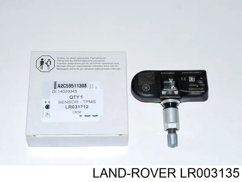 Датчик тиску повітря в шинах LR021936 Land Rover