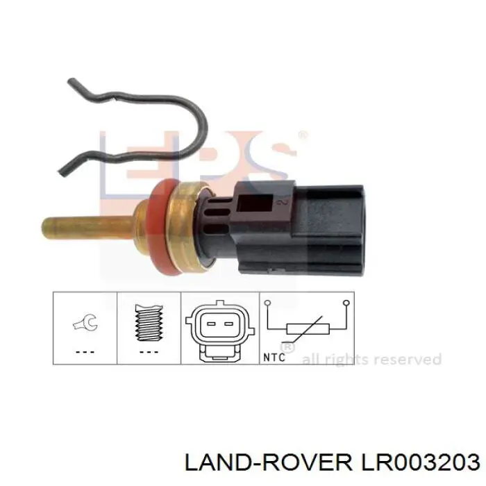 Автомобільний термостат Land Rover LR003203 ціна, від 60.88 USD