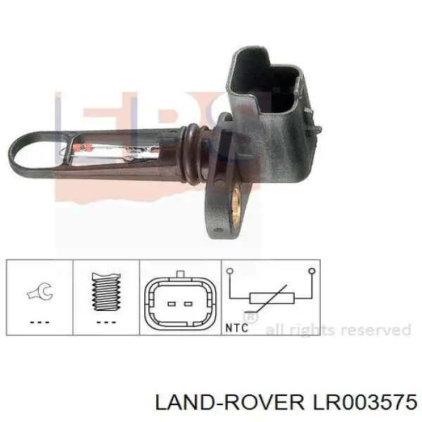 Купити LR003575 Land Rover Датчик температури впускного повітря