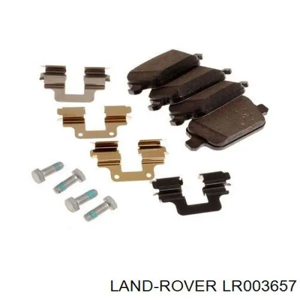 LR003657 Land Rover Колодки гальмівні задні, дискові