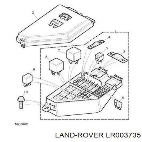 Купити LR003735 Land Rover 