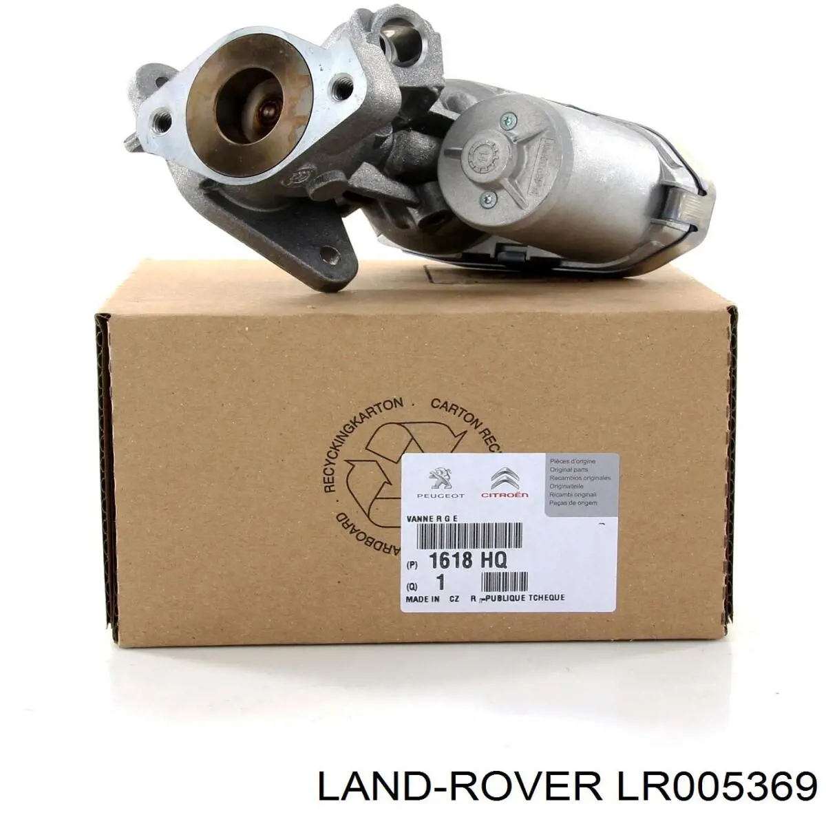 Клапан EGR, рециркуляції газів LR005369 Land Rover