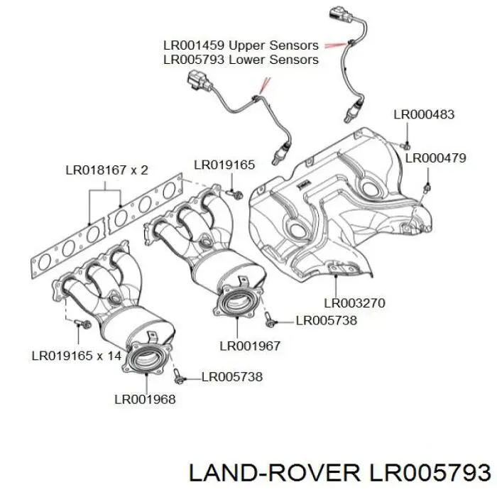  LR005793 Land Rover