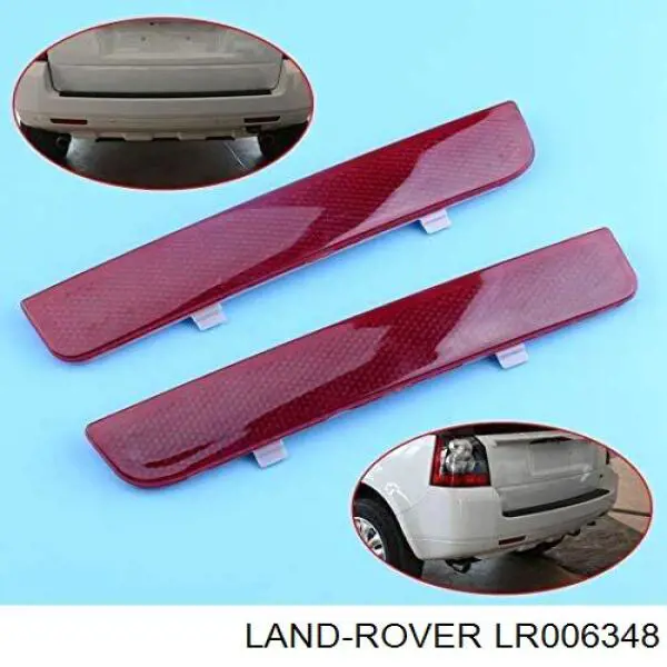 Катафот (відбивач) заднього бампера, правий LBVG10014RH GP