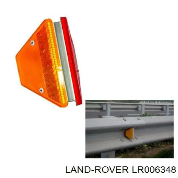 Купити XFF000020 Land Rover Відбивач бампера заднього правий