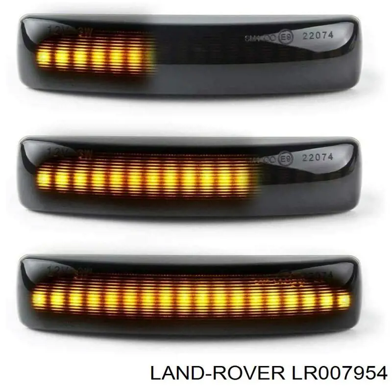 Купити LR007954 Land Rover Повторювач повороту на крилі