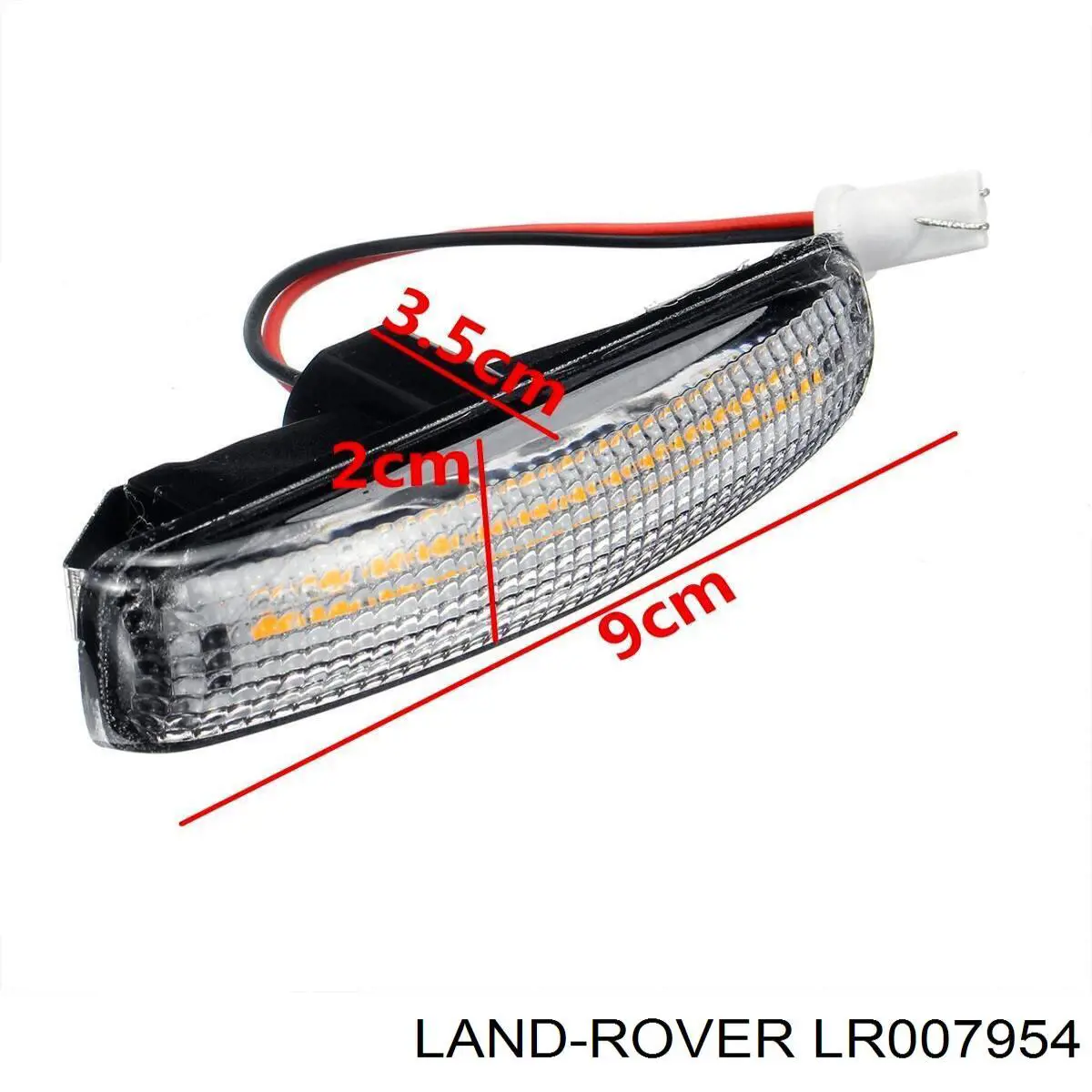 Повторювач повороту на крилі LR007954 Britpart