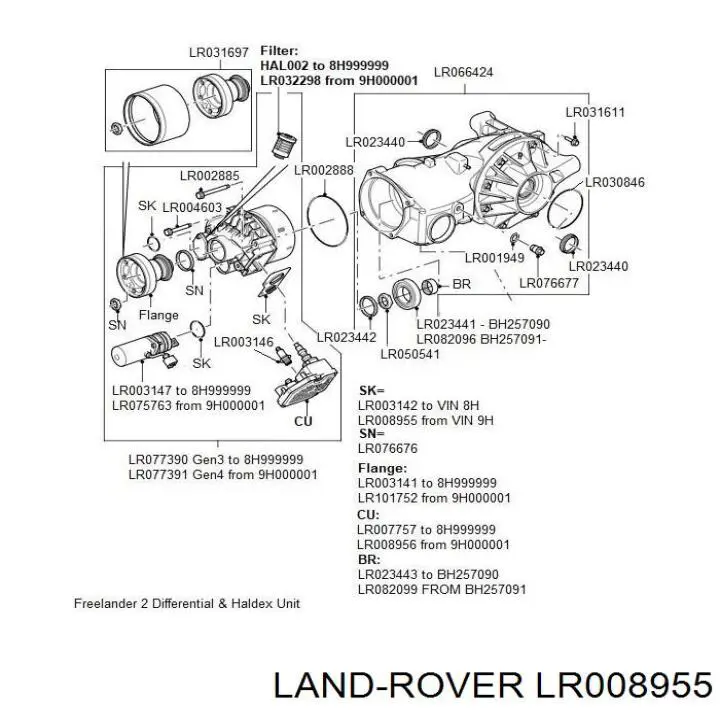  LR008955G Britpart