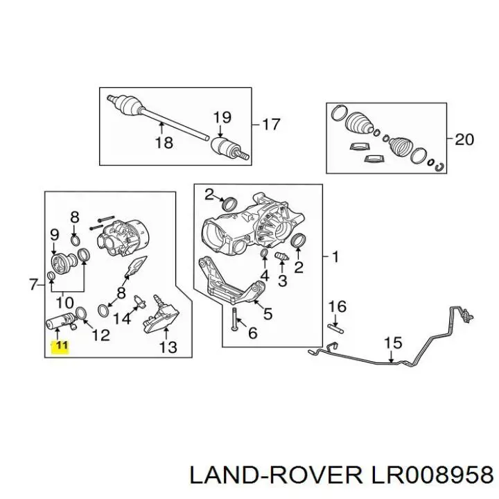 Купити DS119863 Borg-Warner Насос муфти Haldex