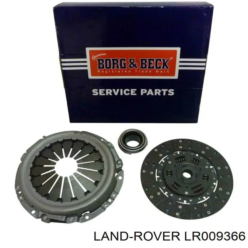 LR009366 Land Rover комплект зчеплення (3 частини)