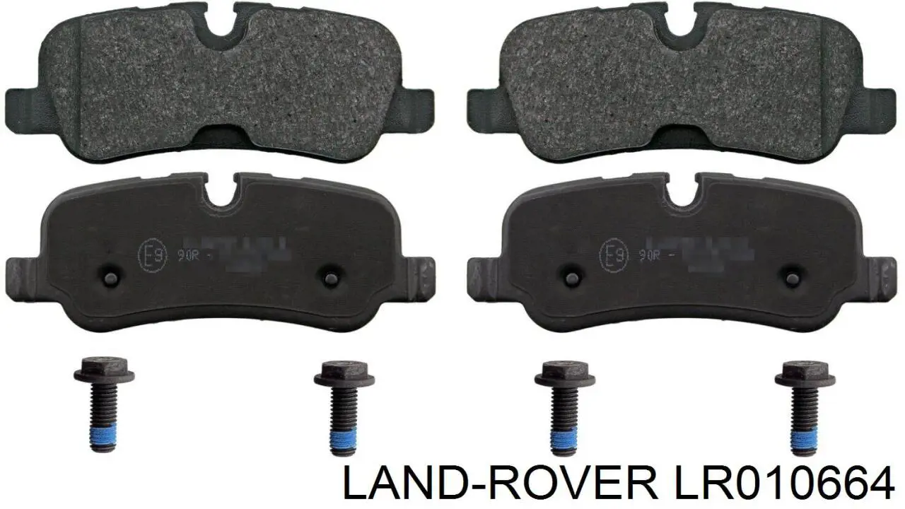 Купити LR010664 Land Rover Задні колодки