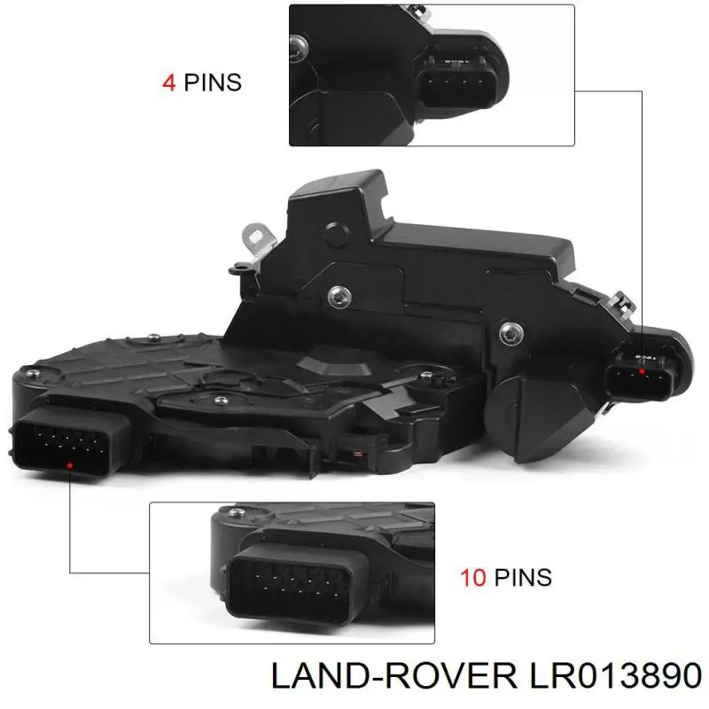 Замок задньої дверї, правої 8X2A26412AC Jaguar