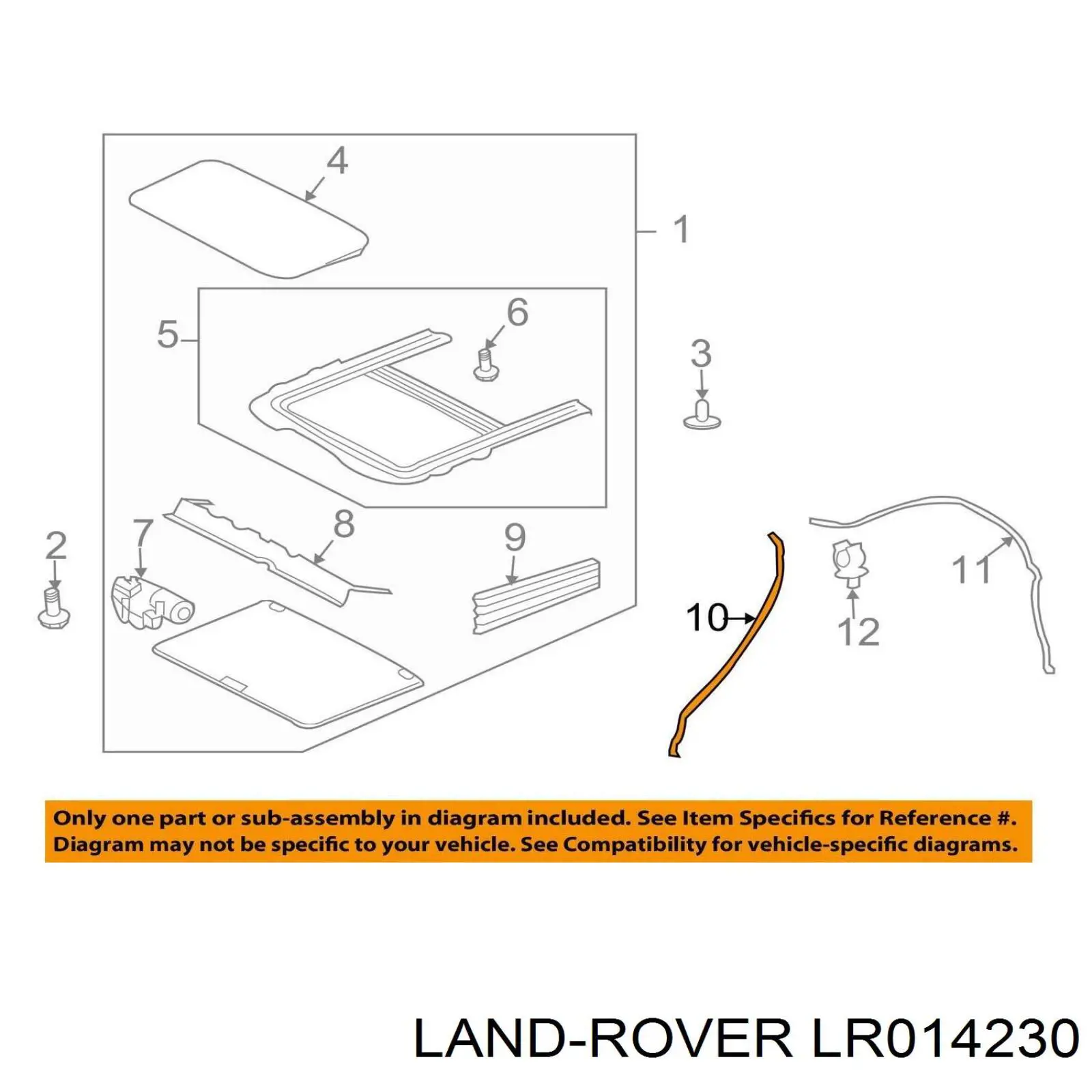  Land Rover LR014230 ціна, від 4.27 USD