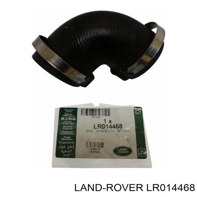 Шланг/патрубок интеркуллера Britpart LR014468 ціна, від 15.49 USD