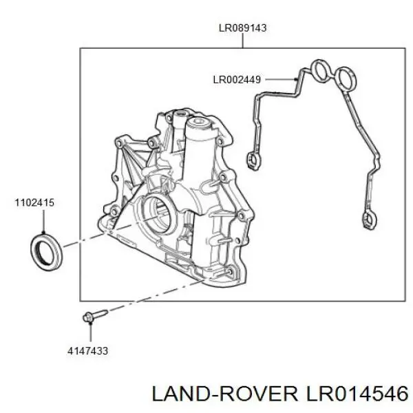 PLR5164541 Plrsolutions Масляний насос двигуна
