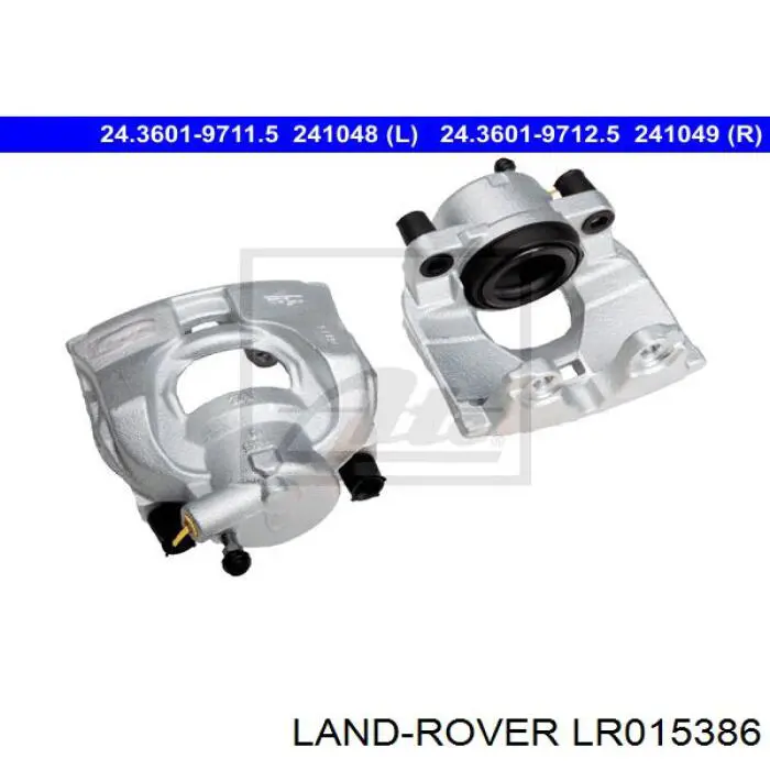 Купити LR015386 Land Rover Супорт гальмівний передній правий