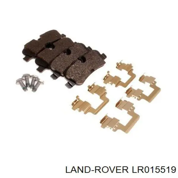Задні гальмівні колодки Land Rover LR015519 ціна, від 31.57 USD