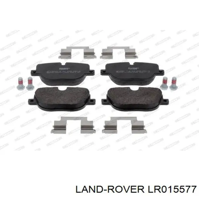LR015577 Land Rover колодки гальмові задні, дискові