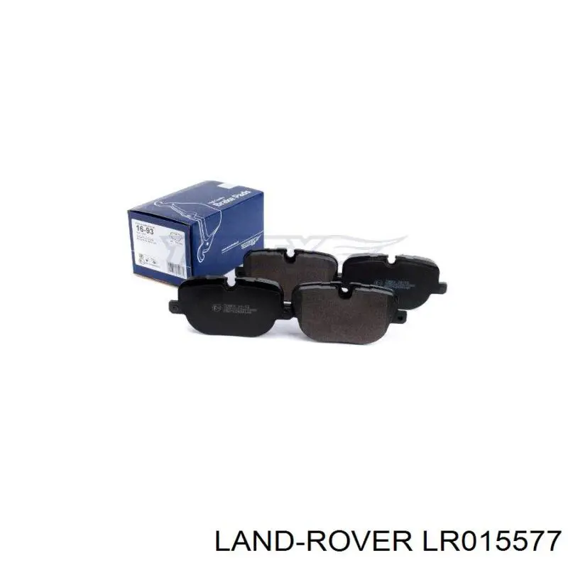Задні гальмівні колодки LR015577 Land Rover