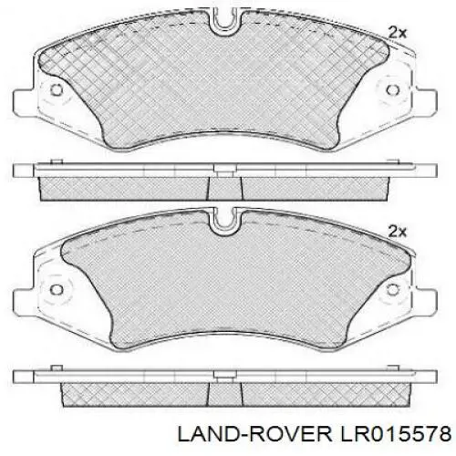 Купити LR015578 Land Rover Колодки гальмівні передні, дискові