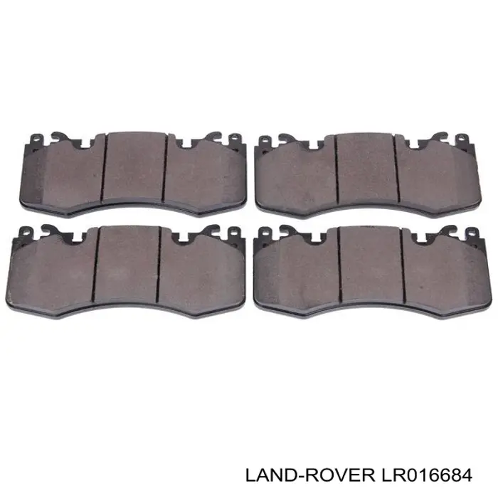 Купити LR016684 Land Rover Колодки гальмівні передні, дискові