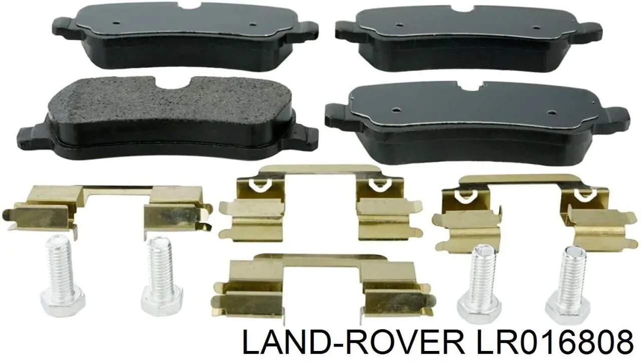 Задні гальмівні колодки Land Rover LR016808 ціна, від 27.78 USD