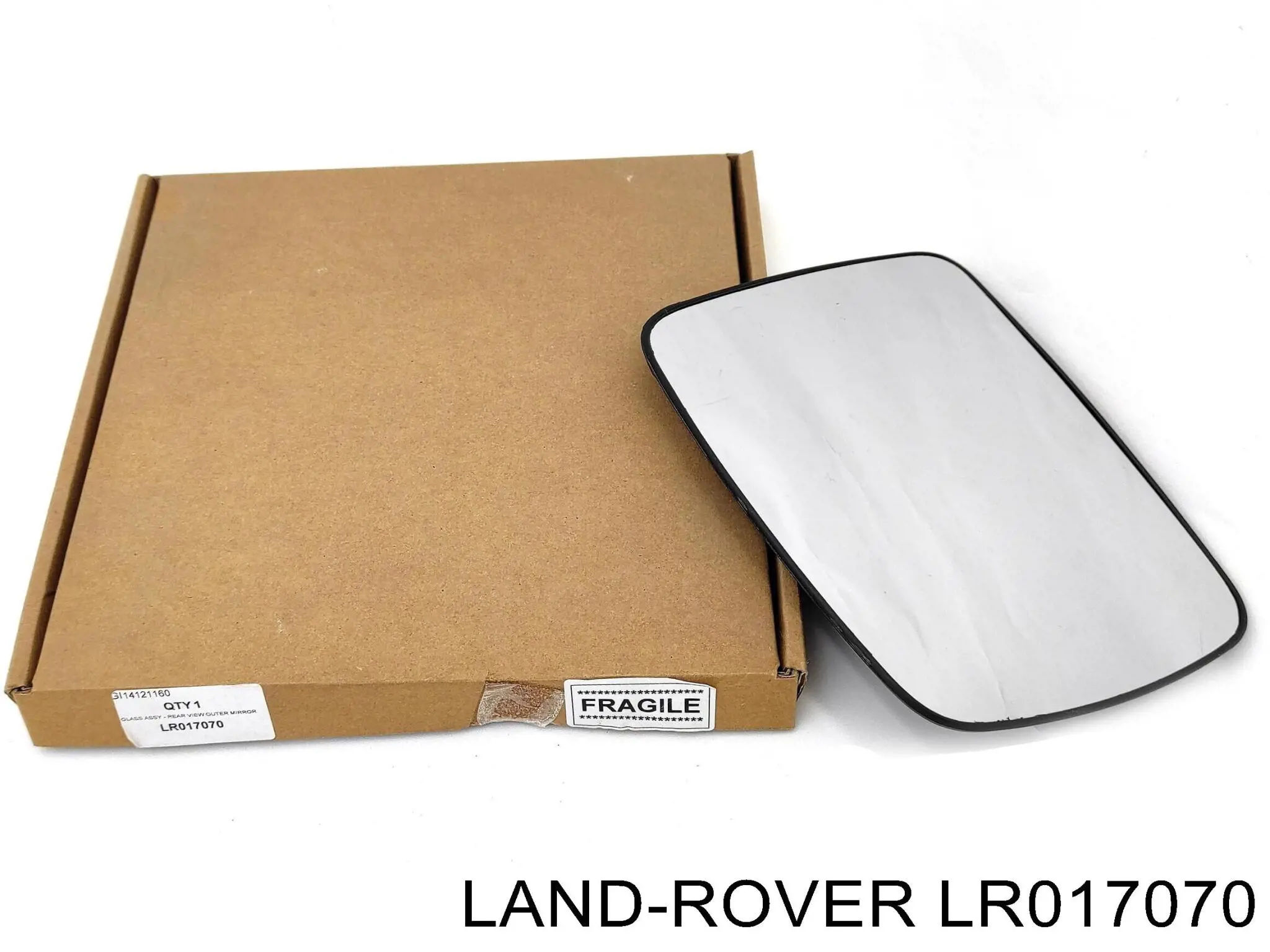 LR017070 Land Rover дзеркальний елемент дзеркала заднього виду, лівого