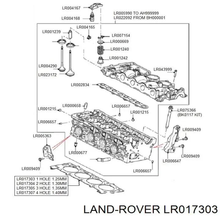 1615048 Ford прокладка головки блока циліндрів (гбц)