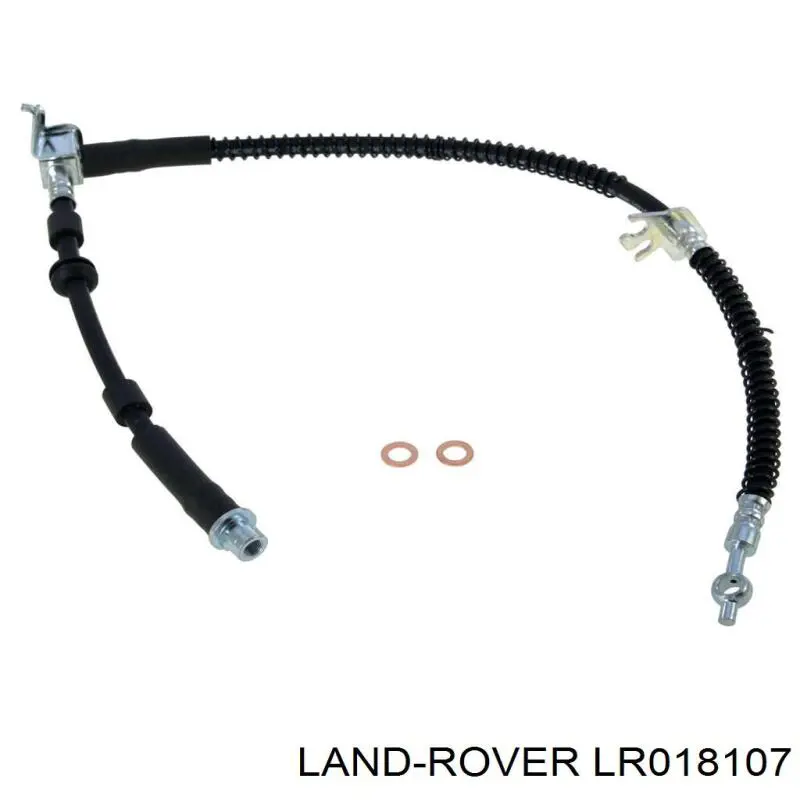 Шланг гальмівний передній, лівий Land Rover SHB500039 ціна, від 61.93 USD