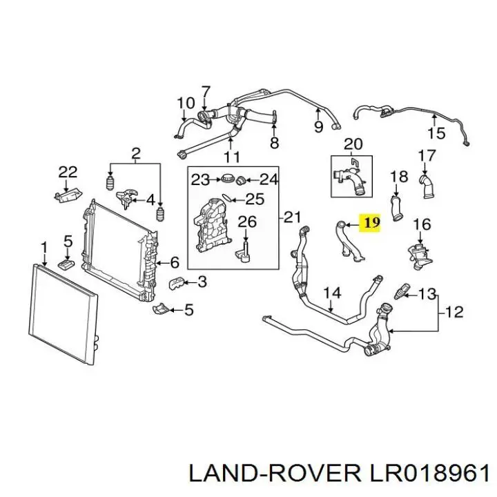  Land Rover LR036665 ціна, від 31.67 USD