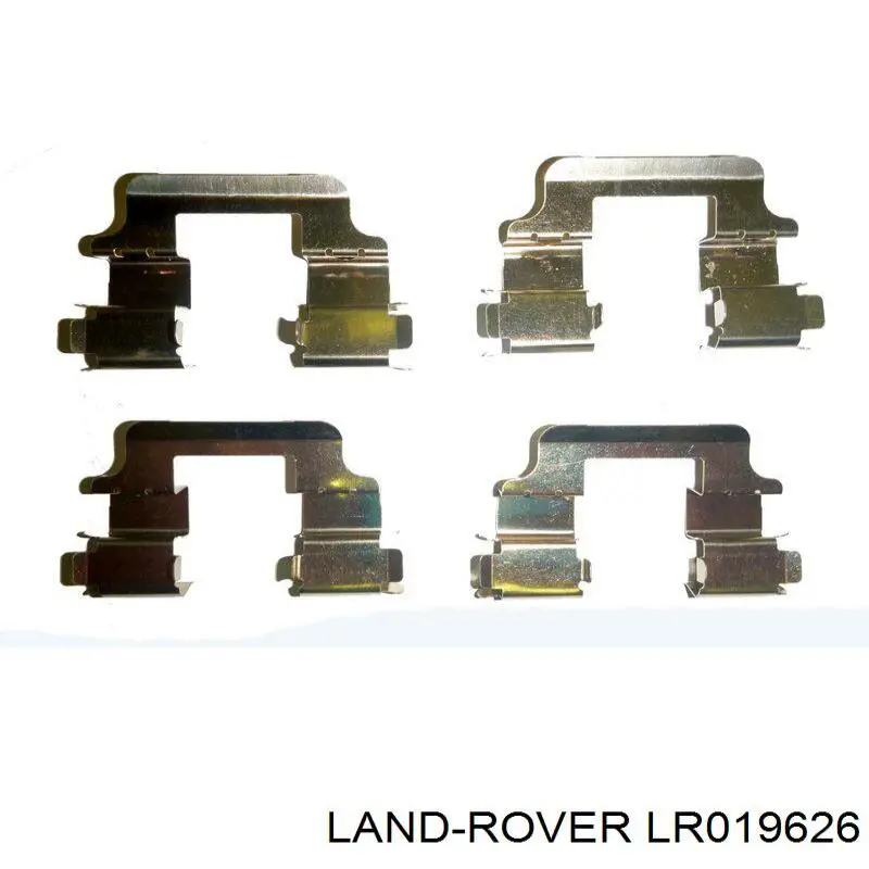 Колодки гальмові задні, дискові LR019626 Land Rover