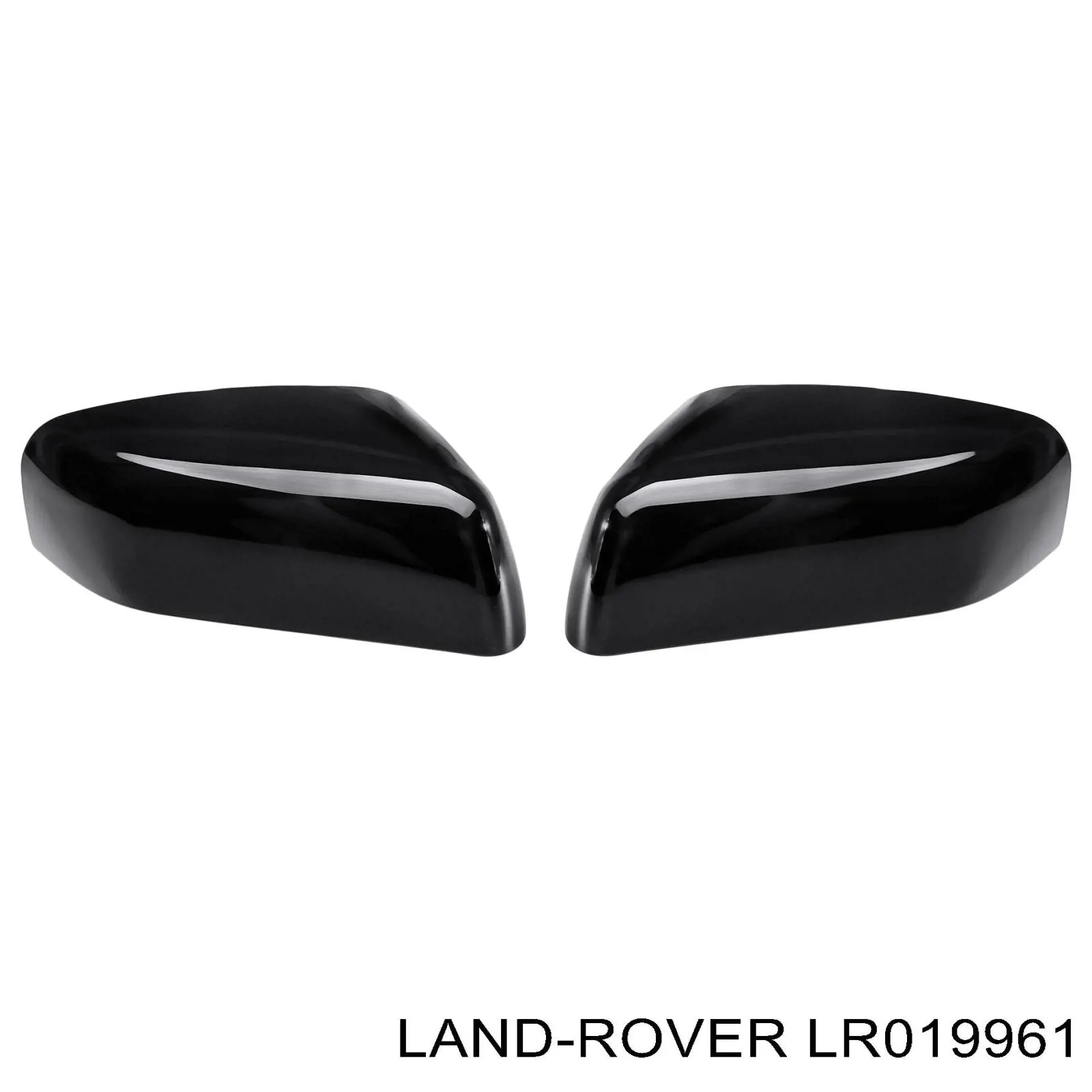 Накладка дзеркала заднього виду, права Land Rover Discovery 3 (LR3) (Land Rover Діскавері)
