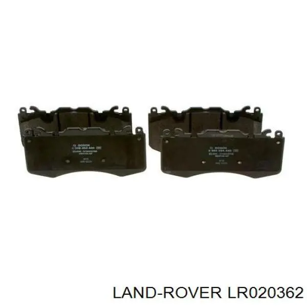 Колодки гальмівні передні, дискові LR020362 Land Rover