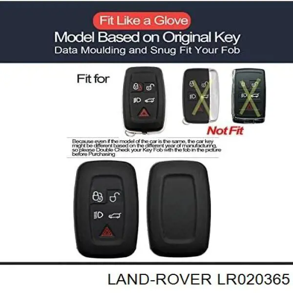 LR020365 Land Rover Брелок управління сигналізацією