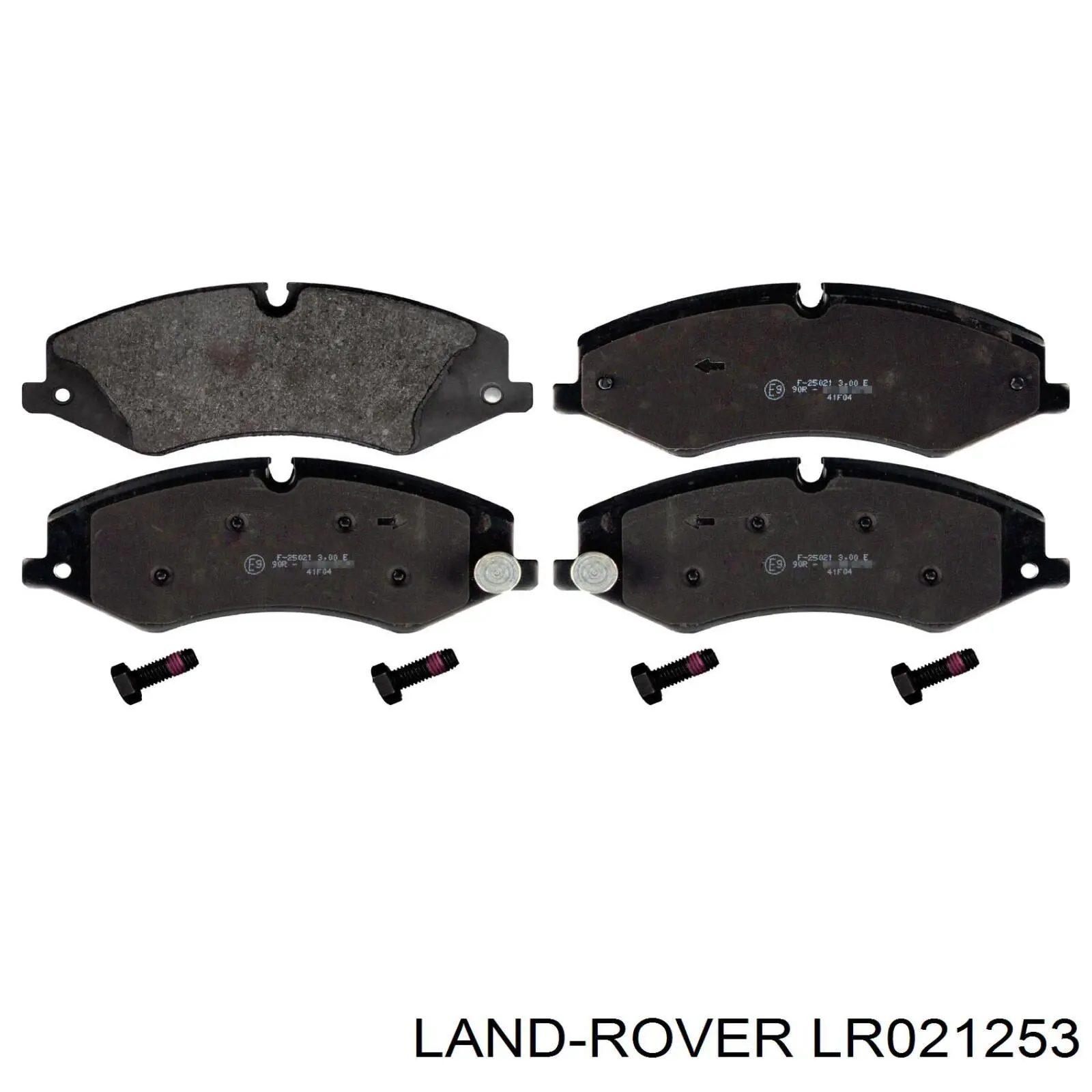 Купити LR021253 Land Rover Колодки гальмівні передні, дискові