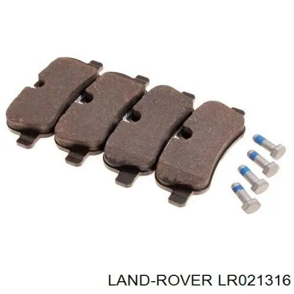 Купити LR021316 Land Rover Задні колодки