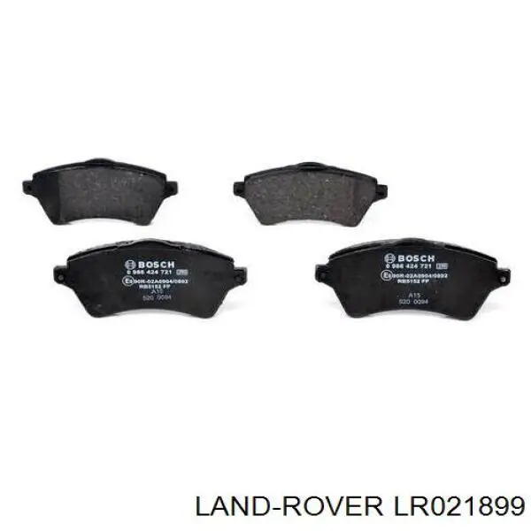 Гальмівні колодки Land Rover LR021899 ціна, від 24.63 USD