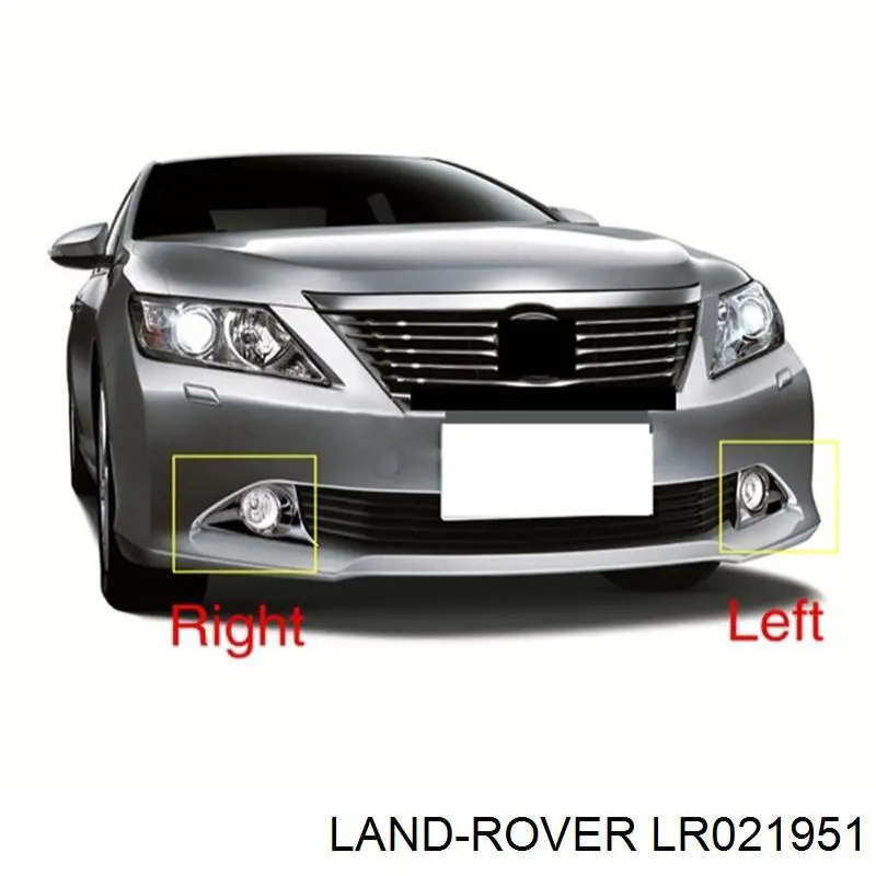 Заглушка під протитуманні фари, ліва Land Rover LR021951 ціна, від 49.27 USD