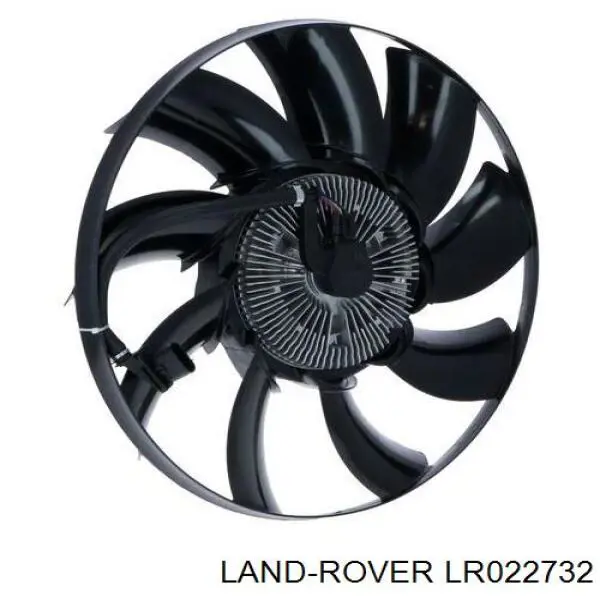 Вентилятор радіатора Land Rover LR022732 ціна, від 234.32 USD