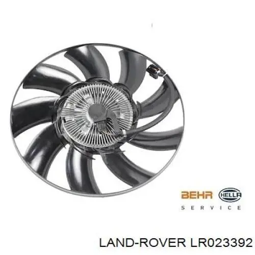 Вентилятор радіатора Land Rover LR023392 ціна, від 253.31 USD