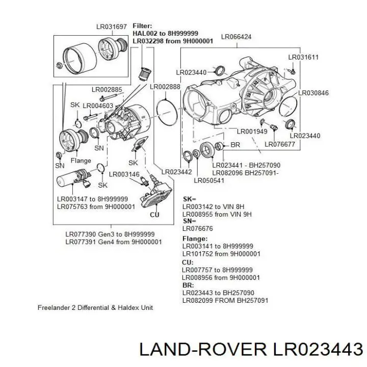  LR023443 Britpart