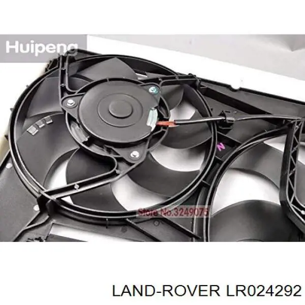 Дифузор радіатора охолодження, в зборі з двигуном і крильчаткою Land Rover LR024292 ціна, від 246.35 USD